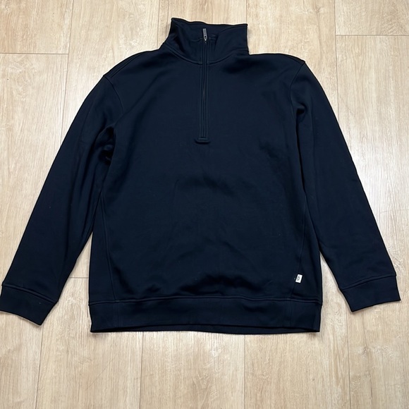 UGG Zeke Half-Zip Pullover mens, BLACK SIZE XL - Picture 5 of 10